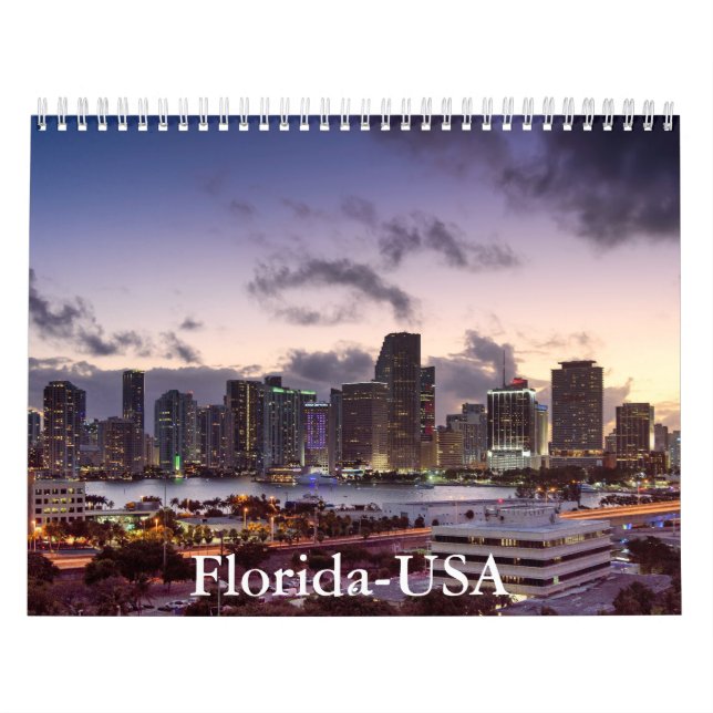 Florida-USA Calendar (Cover)