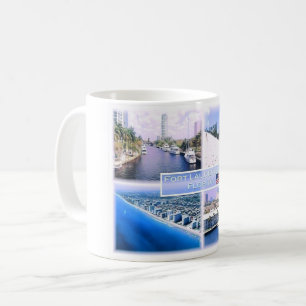 Florida - Usa - Mosaic - Coffee Mug