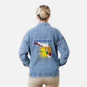Florida Vacation Denim Jacket