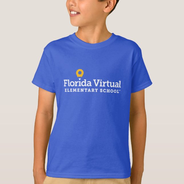 Florida Virtual Elementary School Youth T-Shirt (Front)
