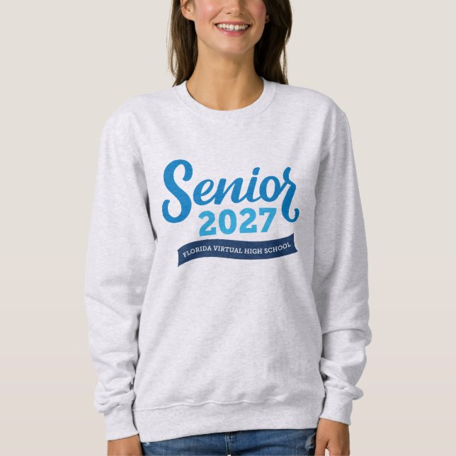 Florida Virtual HS Senior 2027 Women's Sweatshirt (Front)