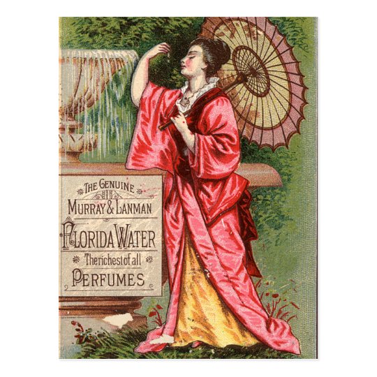 Florida Water Perfume 1881 Advertisement Postcard