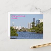 Florida Waterway to Buildings Fort Lauderdale
