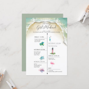 Florida Wedding Weekend Timeline Destination