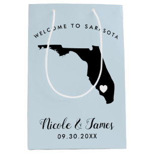 Florida Wedding Welcome Bag for Out of Town Guests