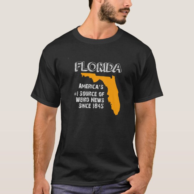 Florida "Weird News Capital" T-Shirt (Front)