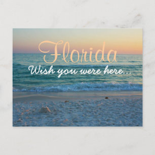 Florida - Wish you were here Postcard