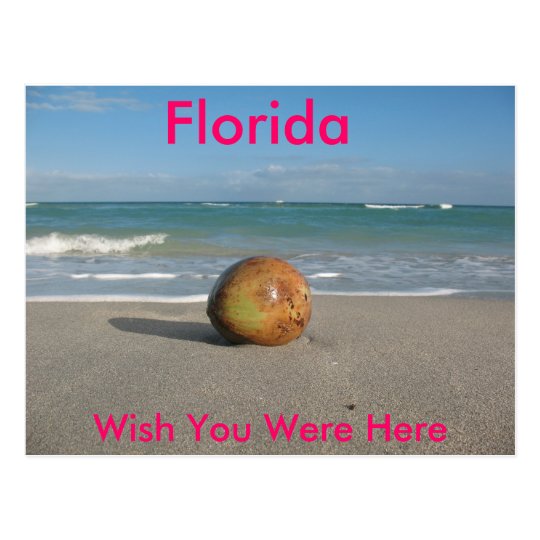 FLORIDA, Wish You Were Here, Postcard