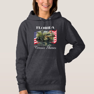 Florida Women's Pullover Dark Hoodie
