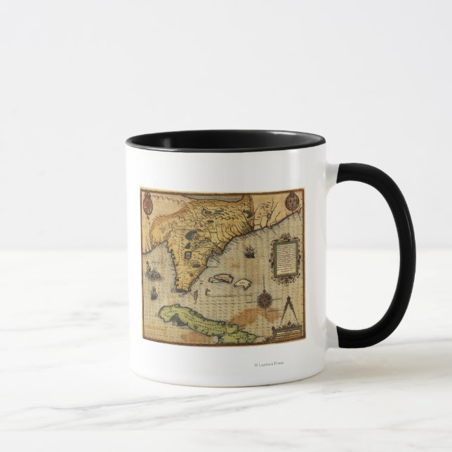 FloridaPanoramic MapFlorida Mug (Right)