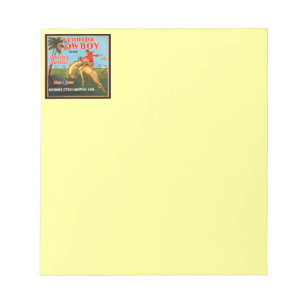 Floriday Cowboy Notepad