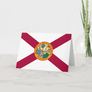 Floridian Flag, Flag of Florida Card