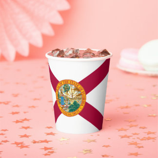 Floridian Flag, Flag of Florida Paper Cups