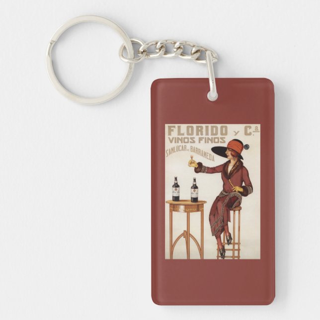 Florido Vinos Finos - Sanlucar de Barrameda Key Ring (Front)