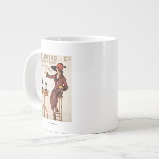 Florido Vinos Finos - Sanlucar de Barrameda Large Coffee Mug (Front Left)