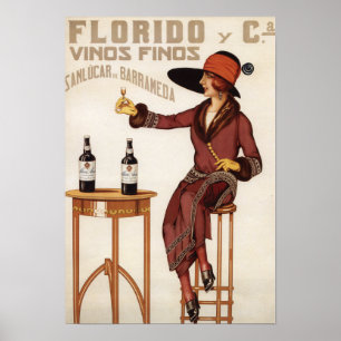 Florido Vinos Finos - Sanlucar de Barrameda Poster