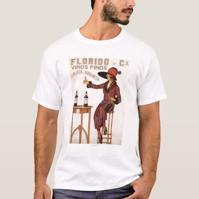Florido Vinos Finos - Sanlucar de Barrameda T-Shirt (Front)