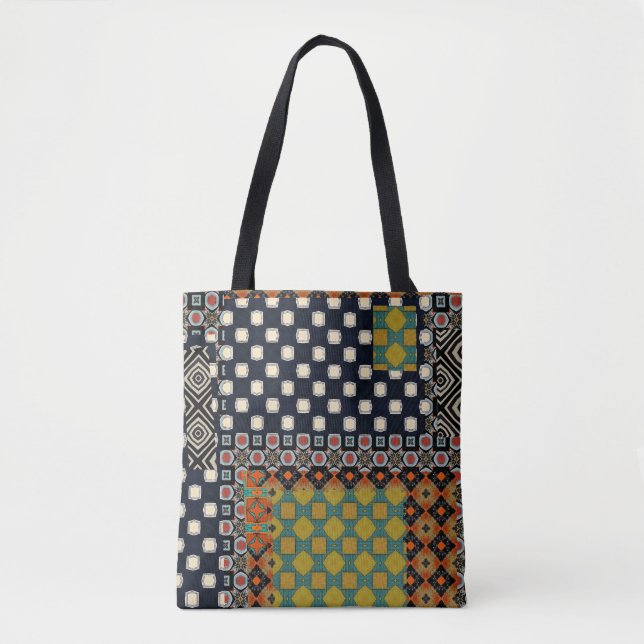 Florillas Designer Tote Bag (Front)