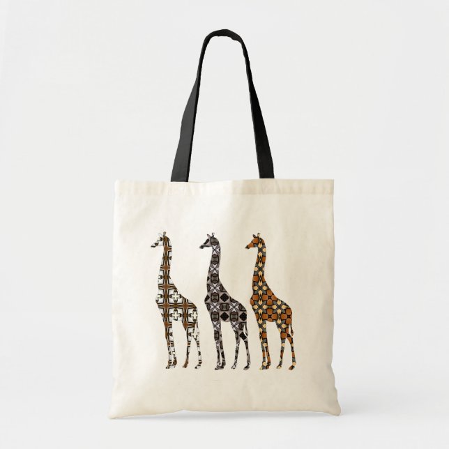 Florillas Giraffe Tote Bag (Front)