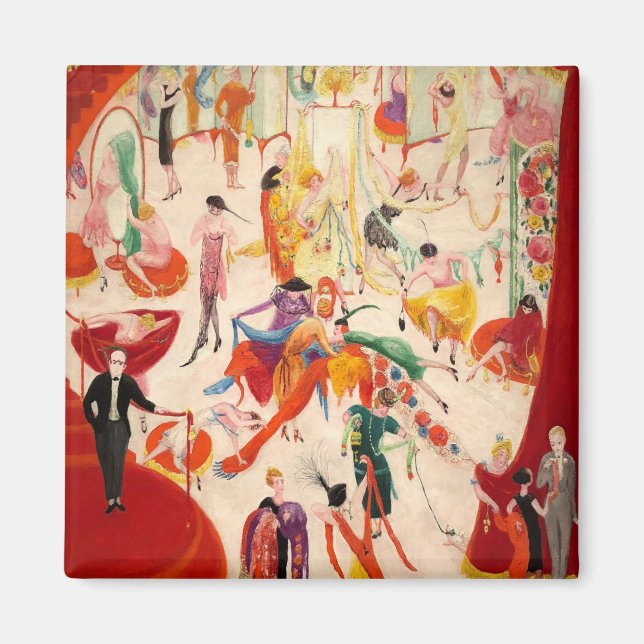 Florine Stettheimer  Spring Sale at Bendel's. Magnet (Front)