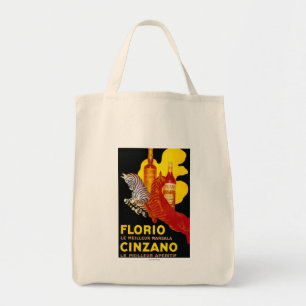 Florio Cinzano Vintage PosterEurope Tote Bag