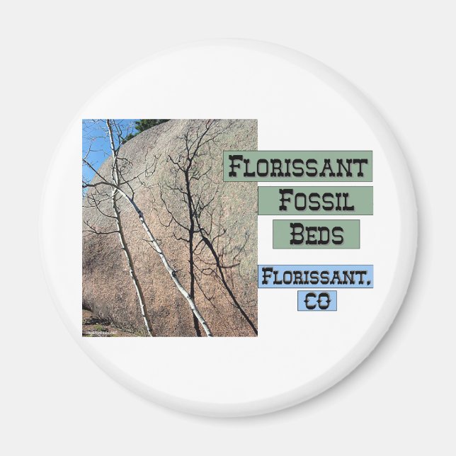 Florissant Fossil Beds Magnet (Front)