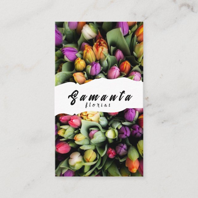 Florist Business Card (Front)
