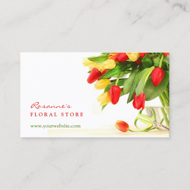 Florist Business Card (Front)