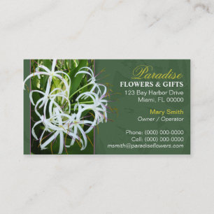 Florist Business Card