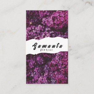 Florist Business Card