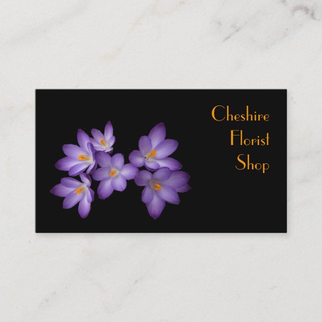 Florist Business Card (Front)