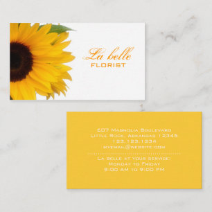 Florist Business Card