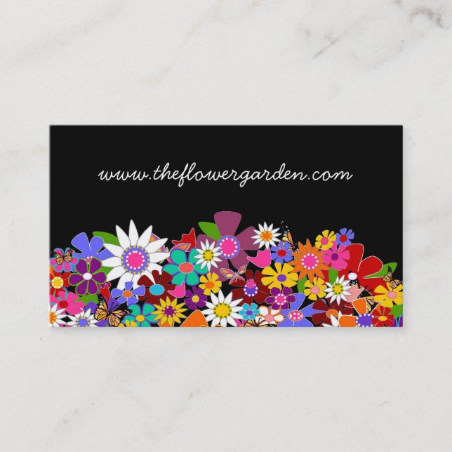 Florist Business Cards (Front)