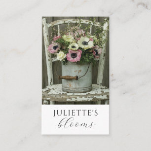 Florist Floral Designer Business Card