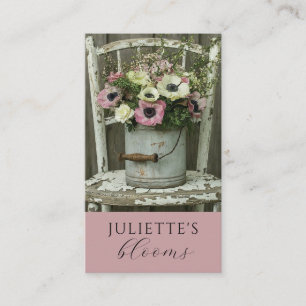 Florist Floral Designer Business Card
