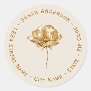 Florist & Floral Designer Return Address Label