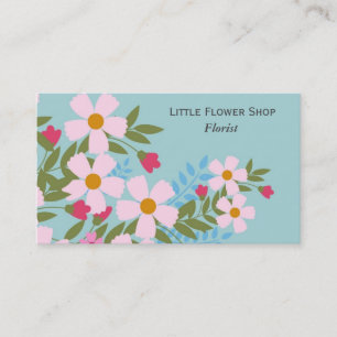 Florist Flower Shop Stylish business Business Card