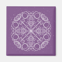 Florist - Job Career Snowflake Word Art