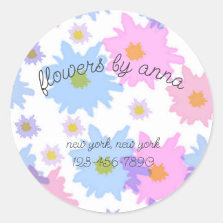 Florist Labels for Flower Shop 