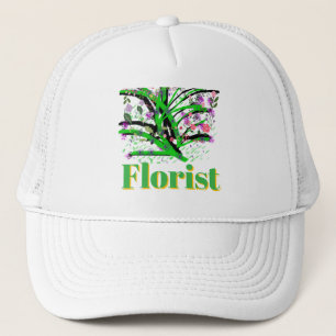 Florist Logo Trucker Hat