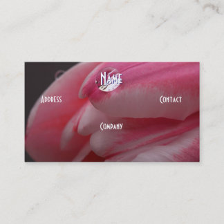 Florist - Pink Rose Business Card