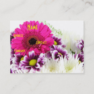 Florist - Purple Bouquet I Business Card