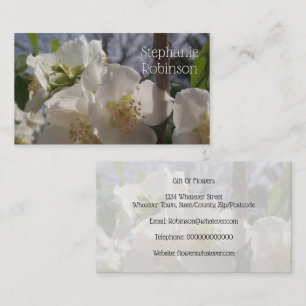 Florist Shop Gardener Business Card