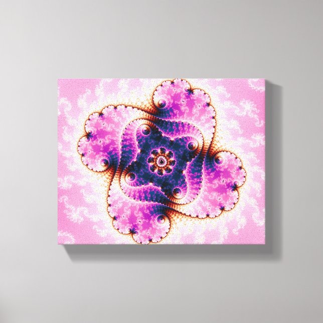 Florivet - Fractal Art Canvas Print (Front)