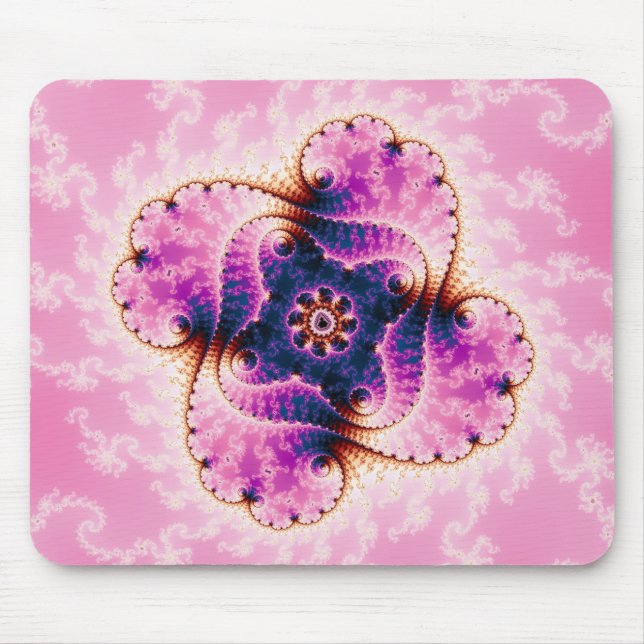 Florivet - Fractal Art Mouse Mat (Front)