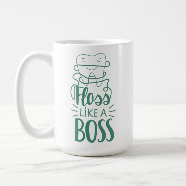 Floss Like A Boss Coffee Mug (Left)