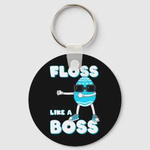Floss Like A Boss Easter Egg Flossing Boys Girls K Key Ring
