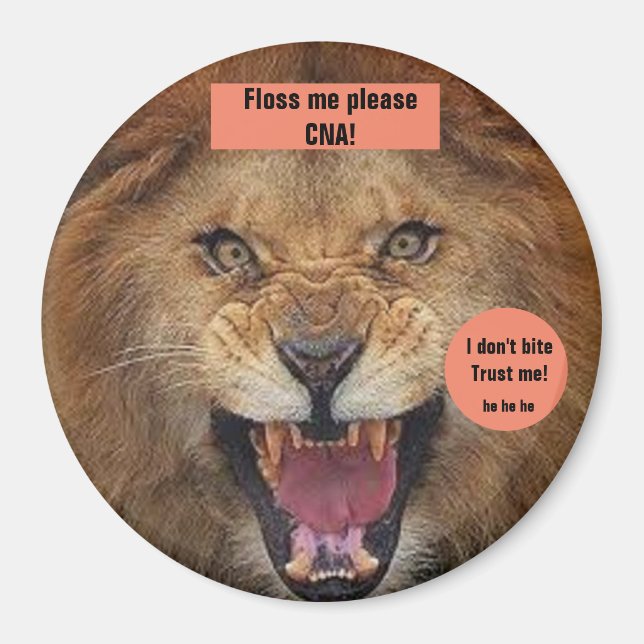 Floss me please CNA! magnet (Front)