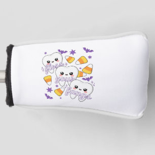 Floss Your Fangs Dental Tooth Halloween Humour Golf Head Cover