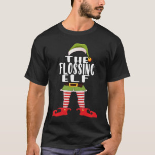 Flossing Elf Costume Family Matching Christmas T-Shirt